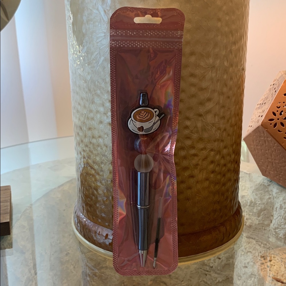 Coffee-Themed Decorative Pen - Picture 2 of 3